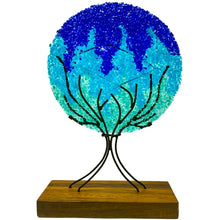 Upload image to gallery viewer, Exuberant large, blue - abstract tree figure