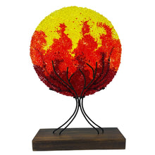 Upload image to gallery viewer, Big red "Exuberante"- Abstract Molten Glass Tree Figurine