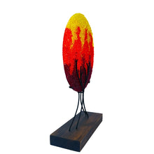 Upload image to gallery viewer, Big red "Exuberante"- Abstract Molten Glass Tree Figurine