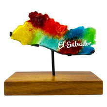 Upload image to gallery viewer, El Salvador, handmade molten glass figure