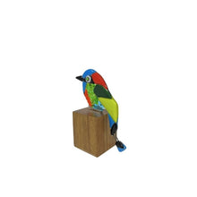 Cargar imagen en el visor de la galería, Torogoz de colores, figura decorativa de vidrio artístico