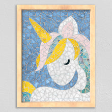 Upload image to gallery viewer, Crafts: Mosaic assembly kit with glass, animal design - unicorn
