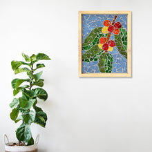 Upload image to gallery viewer, Crafts: Mosaic assembly kit with glass, patriotic design - coffee sheet