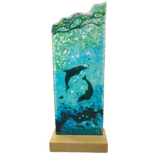 Upload image to gallery viewer, Marine landscape - molten glass decoration