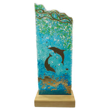 Upload image to gallery viewer, Marine landscape - molten glass decoration