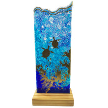 Upload image to gallery viewer, Marine landscape - molten glass decoration