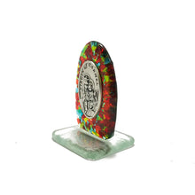 Upload image to gallery viewer, Virgen del Carmen Medal on molten glass