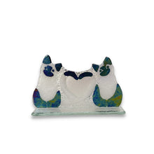 Upload image to gallery viewer, Kittens couple | molten glass figures | 2 designs