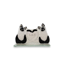 Upload image to gallery viewer, Kittens couple | molten glass figures | 2 designs