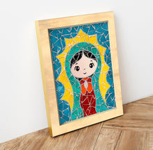 Upload image to gallery viewer, Crafts: Stop assembly kit - Virgencita Mosaic Table - Art 2