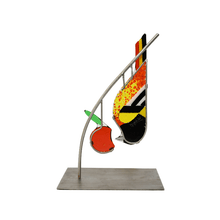 Upload image to gallery viewer, Upside Down Chiltota (Orchard Oriole), Handmade Collectible Glass Art Figure