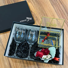 Upload image to gallery viewer, Gift box with custom glasses