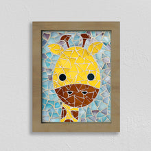 Upload image to gallery viewer, Crafts: Mosaic assembly kit with glass, animal design - giraffe