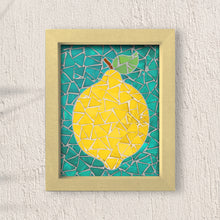 Upload image to gallery viewer, Crafts: Kit to assemble mosaic with glass, fruit design - lemon
