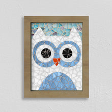 Cargar imagen en el visor de la galería, Manualidades: Kit para armar mosaico con vidrio, diseño de animales - Búho