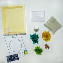 Upload image to gallery viewer, Crafts: Kit to assemble mosaic with glass, fruit design - lemon