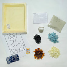 Upload image to gallery viewer, Crafts: Mosaic assembly kit with glass, animal design - monkey