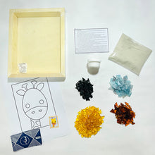 Upload image to gallery viewer, Crafts: Mosaic assembly kit with glass, animal design - giraffe