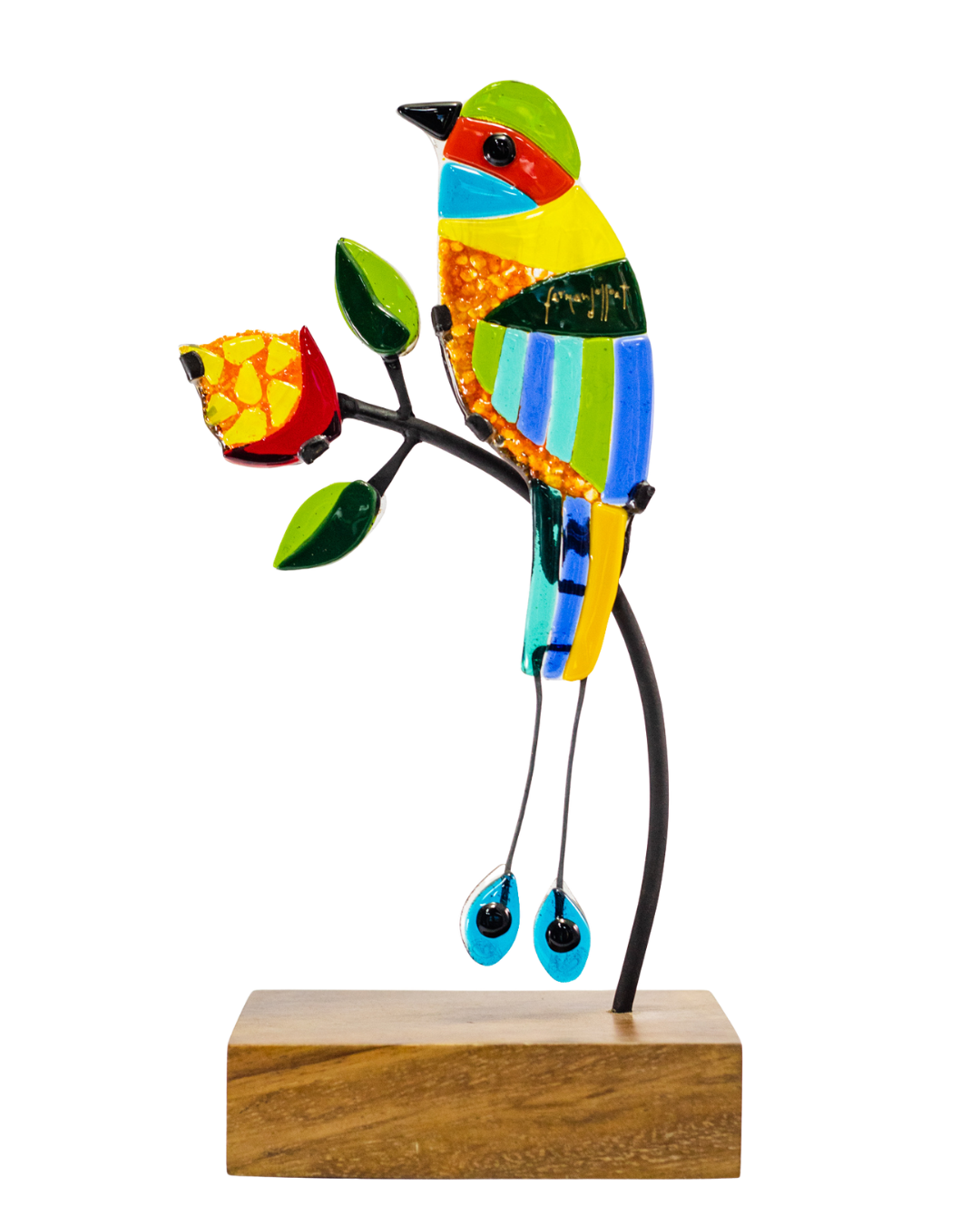 Glass art collection by Fernando Llort | Vitrales El Salvador