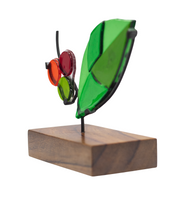 Upload image to gallery viewer,  “Grano de café” (Coffee Bean) - Handmade Collective Glass Art Figure 