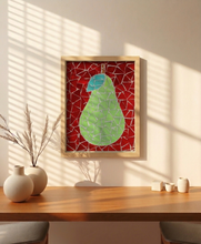 Upload image to gallery viewer, Crafts: Mosaic assembly kit with glass, fruit design - pear