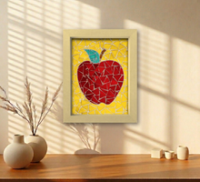 Upload image to gallery viewer, Crafts: Kit for Mosaic Build With Glass, Fruit Design - Apple