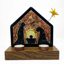 Upload image to gallery viewer, Christmas Nativity set, handcrafted in molten glass
