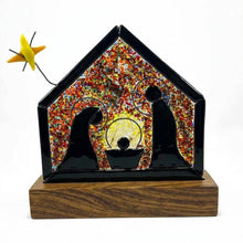 Upload image to gallery viewer, Christmas Nativity set, handcrafted in molten glass