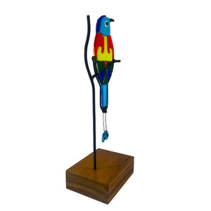 Torogoz made of Artistic Glass from the Fernando Llort Collection