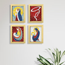 Cargar imagen en el visor de la galería, Cuadro Mosaico Virgen María – arte 2