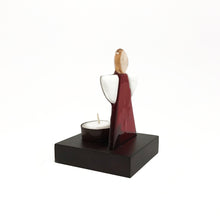 Upload image to gallery viewer, Holy Family miniature, fused glass decorative handmade figurine
