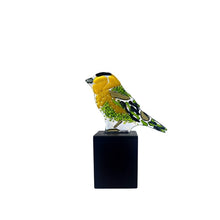 Upload image to gallery viewer, Blue Tanager: Fused glass handmade figurine