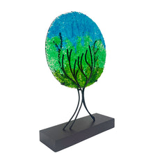 Cargar imagen en el visor de la galería, Exuberante grande, verde - figura de árbol abstracto