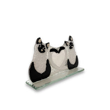 Cargar imagen en el visor de la galería, Pareja de gatitos | figuras de vidrio fundido | 2 diseños