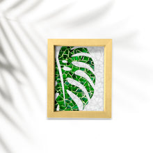 Cargar imagen en el visor de la galería, Cuadros de hojas - Técnica de Mosaico