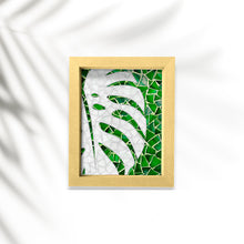 Cargar imagen en el visor de la galería, Cuadros de hojas - Técnica de Mosaico