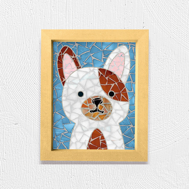 Perro - cuadro mosaico