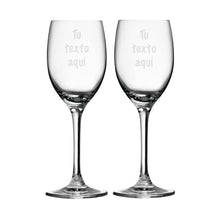 Upload image to gallery viewer, Custom wine glasses, couple