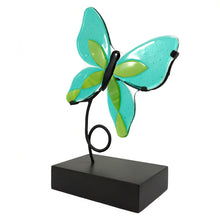 Upload image to gallery viewer, Stained glass butterfly - Handmade stained glass art 