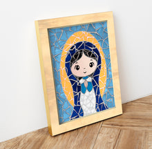 Cargar imagen en el visor de la galería, Cuadro mosaico de Virgencita -  Arte 3