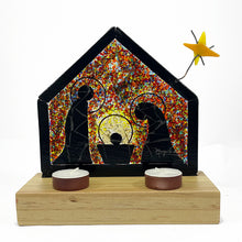 Upload image to gallery viewer, Christmas Nativity set, handcrafted in molten glass