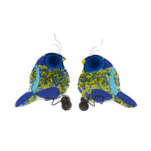 Cargar imagen en el visor de la galería, pareja aves salvadorenos salvadoreños arte vidrio vitrales hecho mano