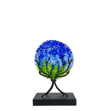 Cargar imagen en el visor de la galería, Exuberante pequeño, azul - figura de árbol abstracto