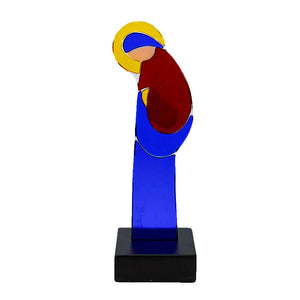 vitrales margarita llort artista salvadoreña salvadorena 2020 producto pieza religiosa maria maría jesus jesús 