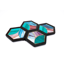 Upload image to gallery viewer, Mosaic Coasters - Art Glass