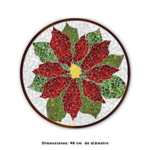 Lazy Susan, Christmas designs - Mosaic