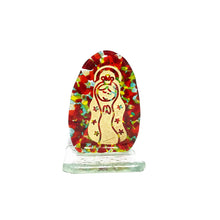 Upload image to gallery viewer, Decorative Virgin figure in molten glass