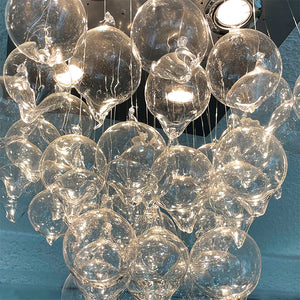 Blown glass pump lamps - 3 designs