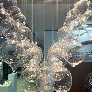 Lámparas de bombas de vidrio soplado - 3 diseños
