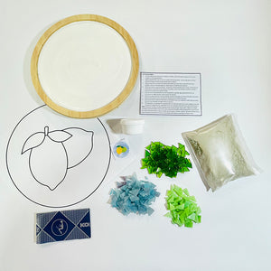 DIY Trivet Mosaic Kit - Veggie Design 